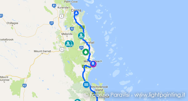Queensland road trip map day 4