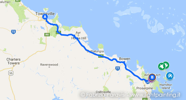 Queensland road trip map day 6