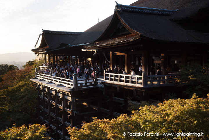 Kiyomizu-dera al tramonto