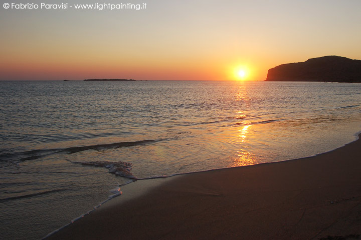 Falasarna al tramonto