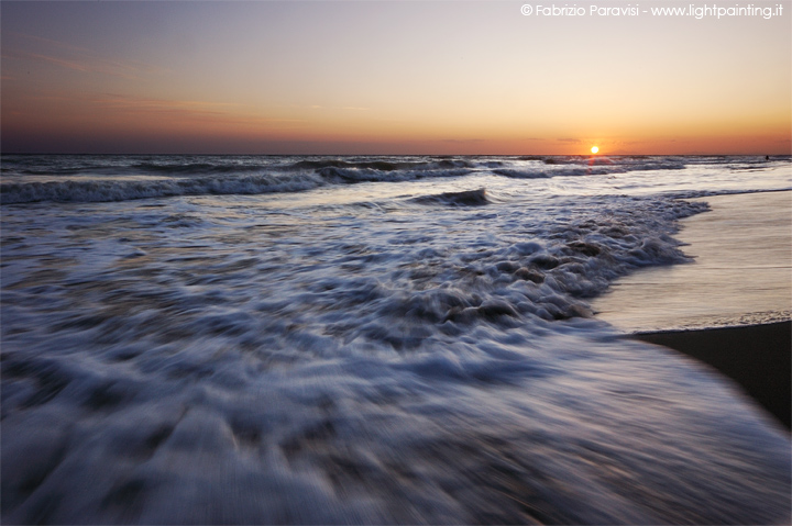 Marina di Alberese al tramonto